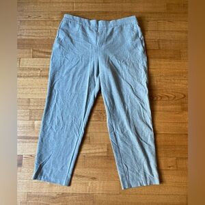 Old Navy Women's size 12 Light Gray dress or casual pants w/elastic band EUC